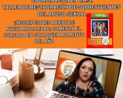 Curso de Formación en Coordinación de Talleres de Restauración a Sobrevivientes (TRS)